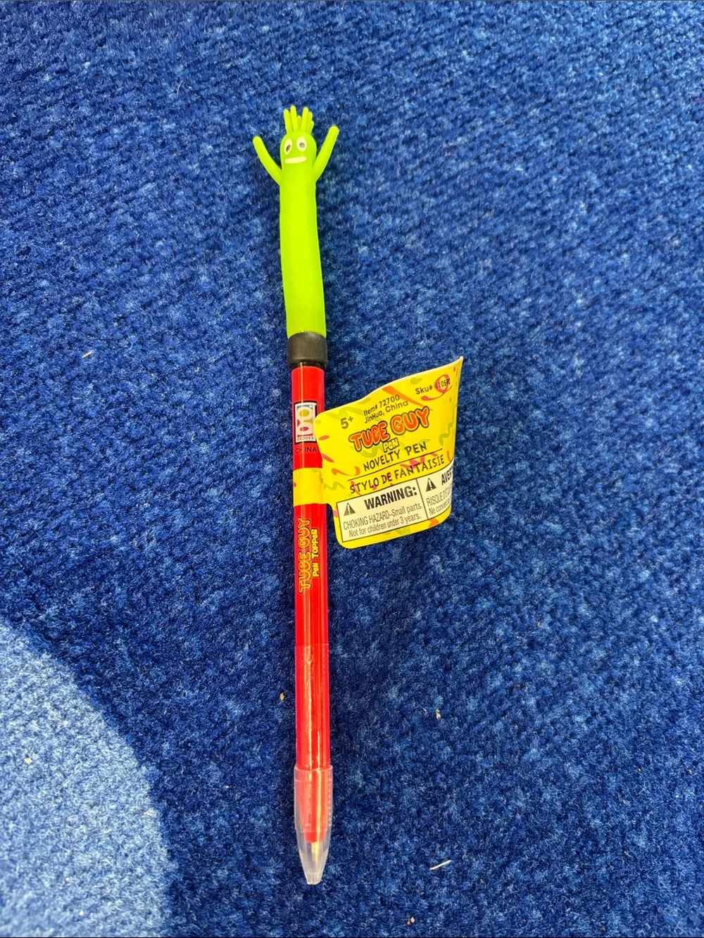 Stretchy Novelty Pen Set - Pink & Green